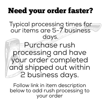 rush order options for the window plant shelf"